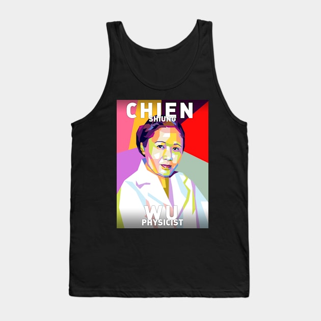 Chien Shiung Wu Tank Top by Shecience